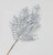 66cm Glitter Laurel Spray Silver