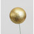 120mm Glitter Ball Decoration Gold