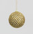 100mm Glitter/Sequin Ball Gold