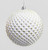 10cm Pattern Ball Decoration Gold