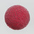 14cm Ice Cluster Ball Dec Red