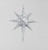 42cm Bethlehem Star Silver