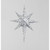42cm Bethlehem Star Silver