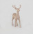 46cm Sequin Reindeer Ornament RG