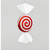 48cm Candy Decoration Red/White