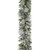 6ftx14" Cone Flocked Garland 135T