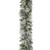 6ftx14" Cone Flocked Garland 135T