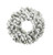 24" Flocked Oregon Wreath