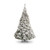 10ft Flocked Oregon Artificial Christmas Tree 3337 Tips
