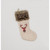 50cm Hessian Reindeer Stocking