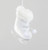 10cm Fabric Skate Decoration Cream