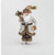 70cm Standing Santa w/Sack Cream