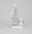 53cm Penguin/Tree Orn. LED Silver