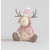 30cm Sitting Moose Pink