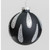 80mm Drop Pattern Ball Black/Silve