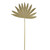 Fan Palm Stem Soft Touch Gold 68Cm