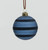 80mm Glass Velvet/Stripe Ball Mid.