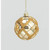 80mm Glass Segment Ball Gold