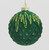 10cm Velvet Ball w/Glitter Pattern