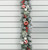 180cm Glitter Doughnut Garland R/W