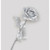72cm Cinnamon Rose Silver
