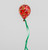 12cm Glass Balloon Pattern Dec.
