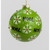 100mm Glass Noel/Flake Ball Dec