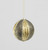 #DISC 100mm Glass Ball Gold/Brown