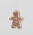 12cm Glass Gingerbread Ornament