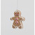 12cm Glass Gingerbread Ornament