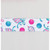 2.5"x10Y Bauble Ribbon Pink/Blue