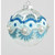 10cm Ball w/Lace/Gem Lt Blue