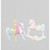 13cm Horse Decoration 2Ass Irid.