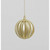 8cm Glitter Hollow Ball Decoration