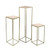 Metal Stand Set Of 3 