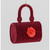 12cm Velvet Handbag Dec. Burgundy