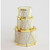 30cm Glitter Drum Orn x3 Champagne