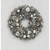 38cm Ball/Cone/Star Wreath Silver
