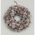 38cm Boxed Cone Wreath Pink