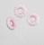 43cm Doughnut Spray x3 Red/Wht