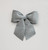 28cm Plush Bow Decoration Grey