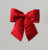 48cm Plush Bow Decoration Red
