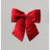 48cm Plush Bow Decoration Red