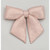 28cm Plush Bow Decoration Pink