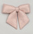 28cm Plush Bow Decoration Pink