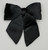 48cm Plush Bow Decoration Black