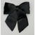 48cm Plush Bow Decoration Black