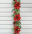 180cm Poinsettia/Holly Garland