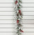 180cm Flocked Berry/Cone Garland