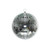 Silver Disco Bauble (25cm)